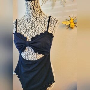 Cupshe Black One Piece Swimsuit